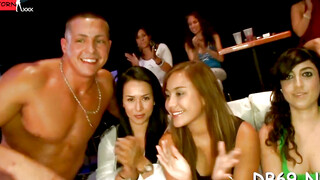 Scottish Slaying in the VIP Watch as This Busty Brunette Takes on the Entire Club with Her Insatiable Appetite