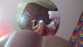 fucking aside the cheating slut hotwife and creampied her pussy twice and she wants to get pregnant
