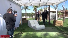 small bts of the scene: welcome to the jungle, black meat matter! - benny green, 2on1, bbc, atm, dp, rough, gapes, creampie.