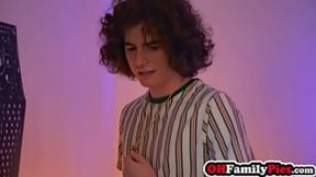 Goth Step-sis Seduces Brother, Gets Fucked Hard