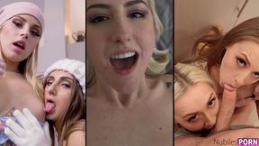 Andi Rose and Anna Claire Clouds's handjob action by Nubiles Porn