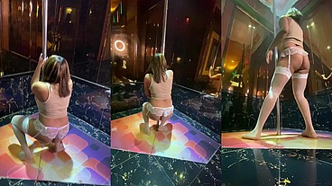 Dancing on pole