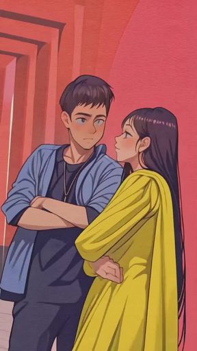 Girl and boy love story