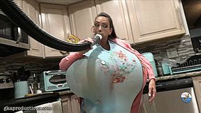 Slyyy Body Inflates To Pop After Being Overfed By Vanessa Rain (HD 1080p MP4)