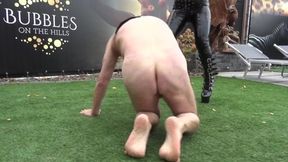 Double Dom whips obedient slave into submission in this sick and twisted S&M extravaganza