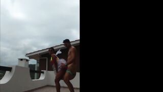Sex during Carnival party Lucao and Lunna Vaz complete
