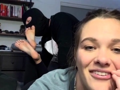 Blonde And Brunette Foot Fetish Fucking