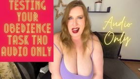 Testing Your Obedience Task Two AUDIO ONLY