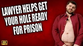 KingMarti: Lawyer Helps Get Your Hole Ready For Prison - Virtual Fucking - 4k