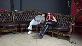 MISTRESS LILY DUPONT : PUPPY SMELL OUR SWEATY FEET AFTER GYM