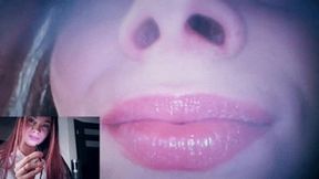Endoscopy - burping inside mouth mp4 HD