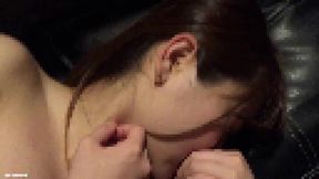 Blushing R-Chan&#039;s Big Tits Bounce During Private Phone Sex, Spanked &amp; Fingered