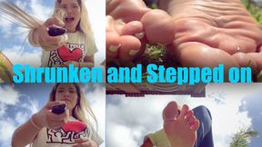 Shrunken and Stepped on - New Giantess Genesis 4k