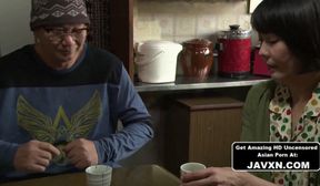 Horny Japanese Grandpa Fucks Everyone