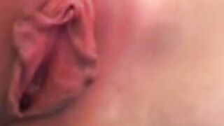 Spanking Her Ass and Pussy on Webcam