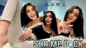 Reminder for a Shrimp Dick