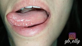 Gummy tongue game!