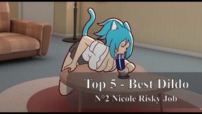 top 5 - best dildo masturbation in video games compilation ep.1