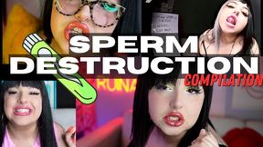 30 Min Sperm Destruction Compilation