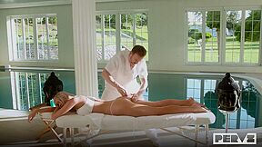 New Era Queen Welcome To Our Spa Enjoy A Titty Massage And A Fine Cock 25 03 27 Massage Blonde Bigtits Hardcore Demoninc