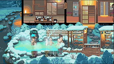 Yukiya Hot Spring ~The Waters of Fertility [Hentai game PornPlay] Ep.3 onsen cuckold orgy