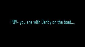 DarbyD gives boat head Nov 2022