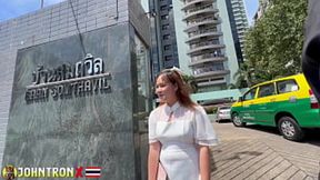 JohnTronX - Chubby Thai Teen Lily Begs For Deep Creampie Frenzy