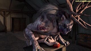 Giant 3D Animation Compilation involving Monster that roughly ruin game