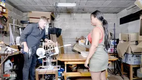 Blasphemous interracial sex romp: Paris's filthy black cock&#x1F346; vs Terry's white ass&#x1F351; destruction