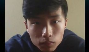 Handsome Korean Jerk Off