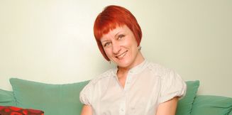 Sexy mature redhead shows off her hot body