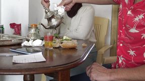 Horny Stepson Watching Porn in Front of His Stepmother in Instanbul