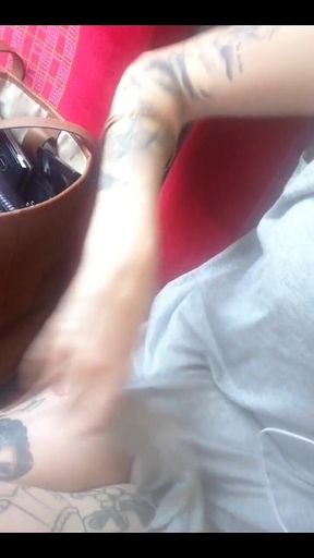 Flashing on the Train
