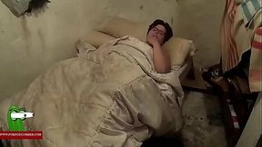 Homeless couple gets dirty and nasty in the streets