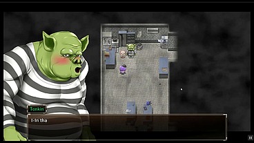 Karryn's Prison [PornPlay Hentai game] Ep.13 a good prison monster and BBC blowbang