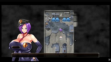 Karryn's Prison [PornPlay Hentai game] Ep.13 a good prison monster and BBC blowbang