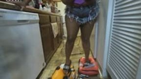 stomping - Goddess MXDominion Stomps on two Plush vinyl Toy Cars, foot domination, female domination, goddess worship 1080 smaller