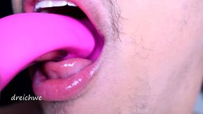 vibrations on the tongue with hush