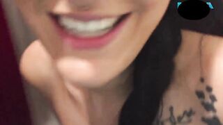 Stranger Cum into my Mouth inside the Store