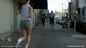 Bound Amy Brooke Gang Banged & Double Penetrated Intercourse