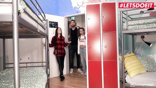 HORNY HOSTEL - Step Sister Mona Blue Secretly Really Wants Cock In Her Ass - LETSDOEIT