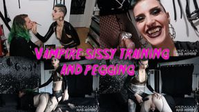 Sissy Pegging Training and Make Over with Anura Laas