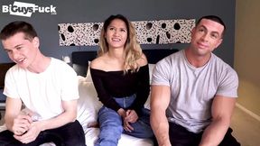 9+ Inch Jock's Raw Fuckfest with Sean Costin & Tina Torres, Insane Asian Teen Pleasure