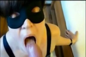 Une salope anonyme - POV  French blowjob, cum in mouth