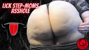 Lick Step-Moms Asshole POV - CurvyRedhead - WMV