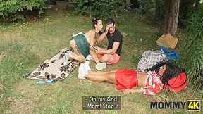 Sexy Brunette Cougar Valentina Sierra Is Having A Hard Sex With Her Offsprings Bf In Public 17 Min