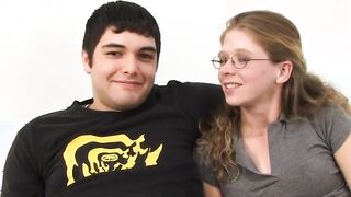 Ebony Guy Stretches Housewife Jenny Leigh While Her Cuck Watches