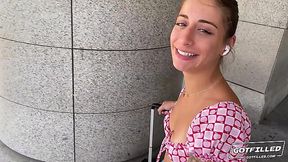 Petite Silvia Soprano gets anal filled with cum