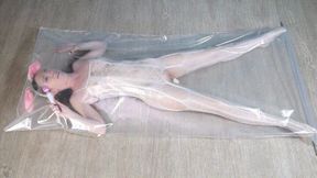 Polyethylene bag masturbation Rabbit Pleasure