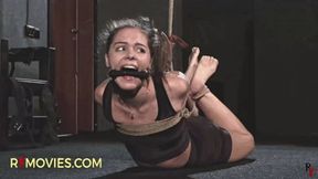 Leya - Probably her tightest rope hogtie ever (HD 720p MP4)